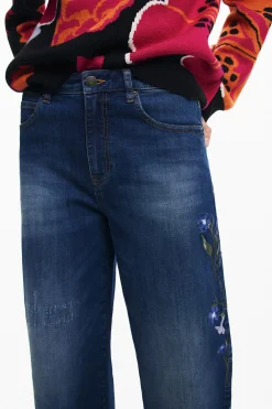Jeans|Calças<Desigual Calças culotte de denim