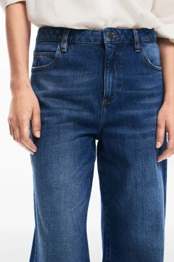 Jeans|Calças<Desigual Calças culotte rosa