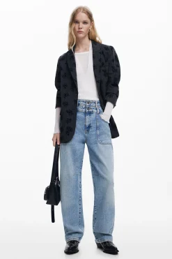 Jeans<Desigual Calças de ganga