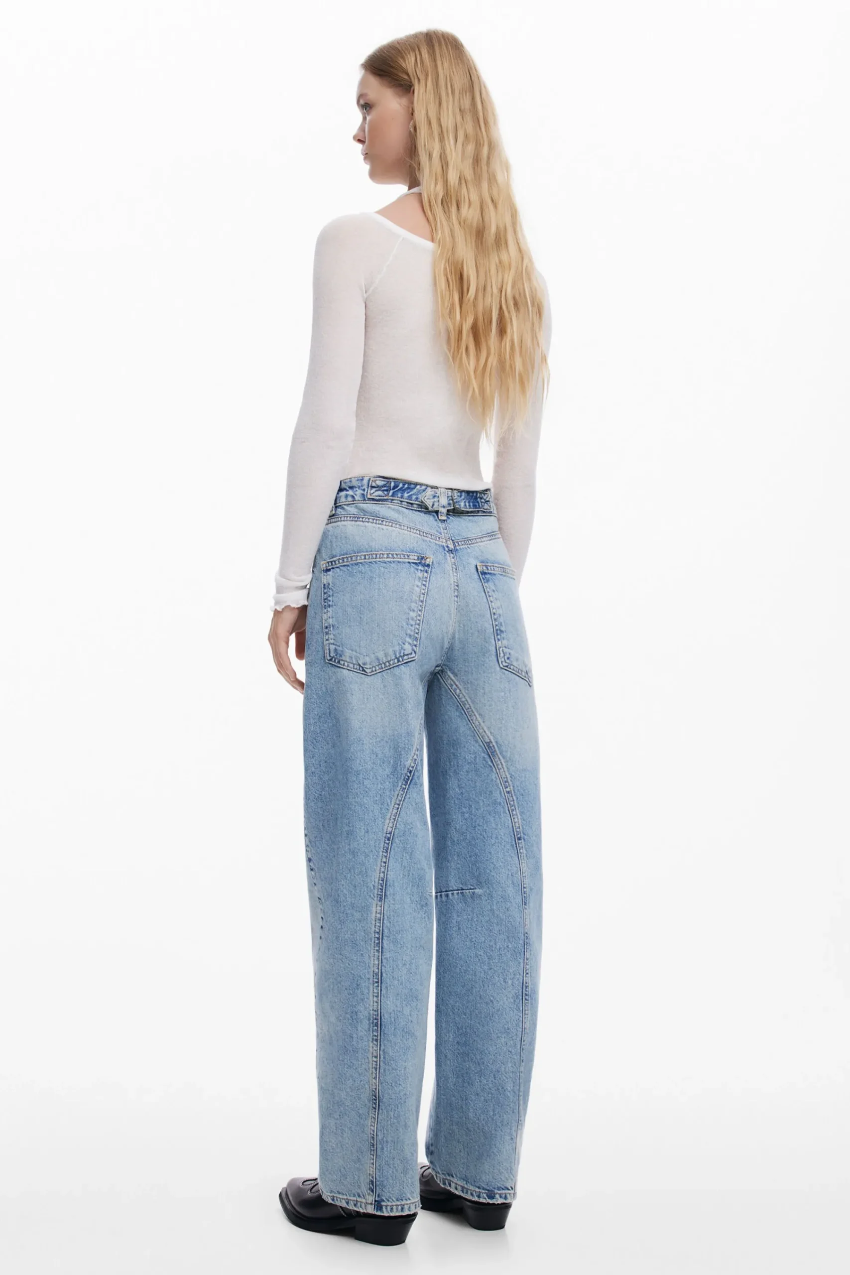 Jeans<Desigual Calças de ganga