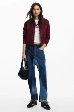 Jeans<Desigual Calças de ganga