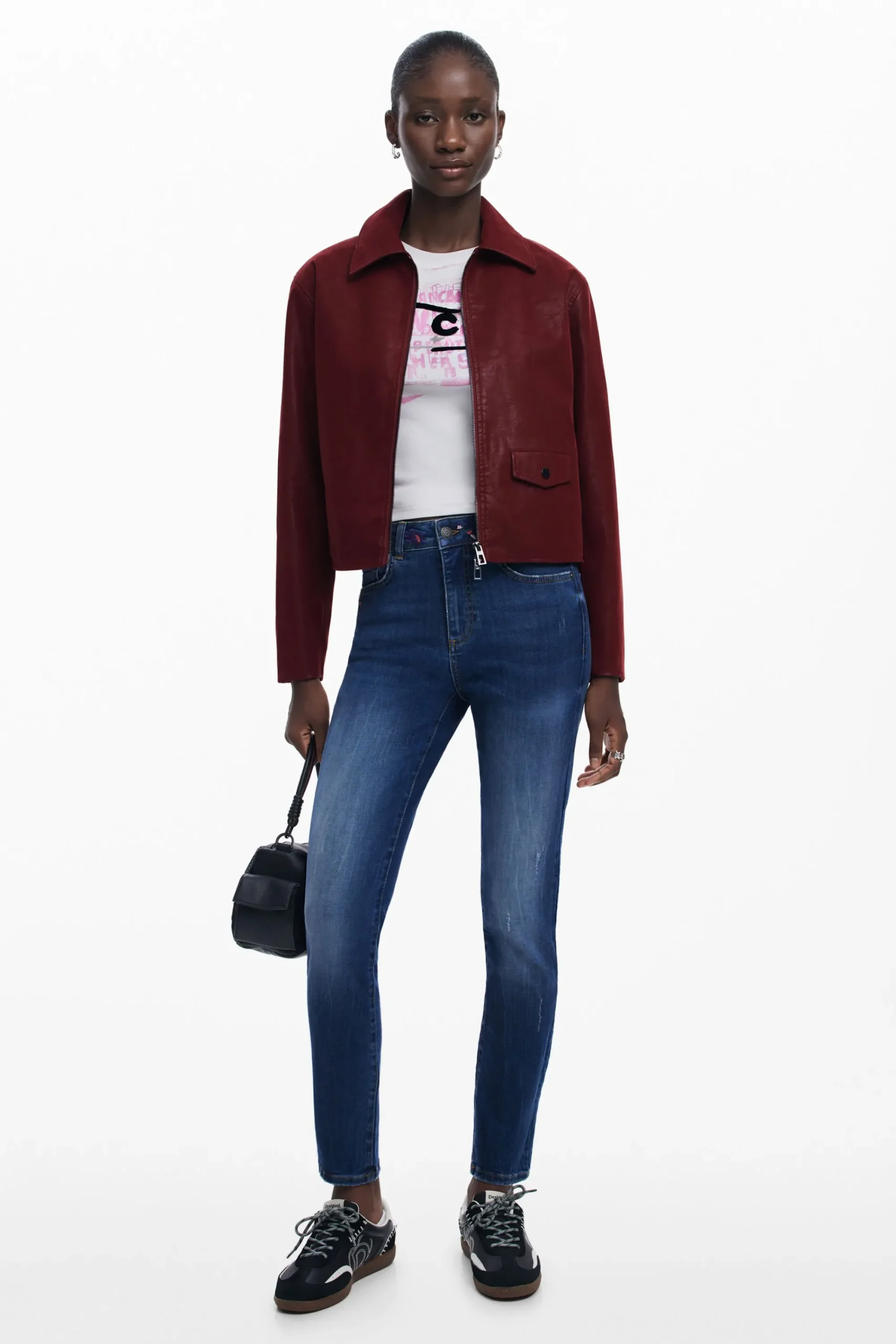 Jeans<Desigual Calças de ganga