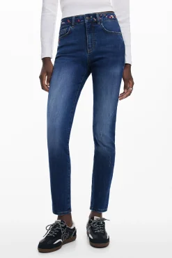 Jeans<Desigual Calças de ganga