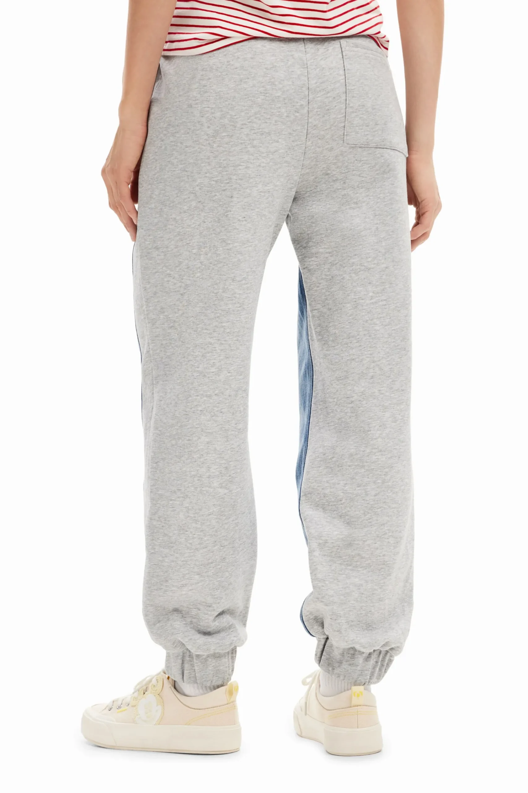 Jeans|Calças<Desigual Calças de ganga Jogger Mickey Mouse