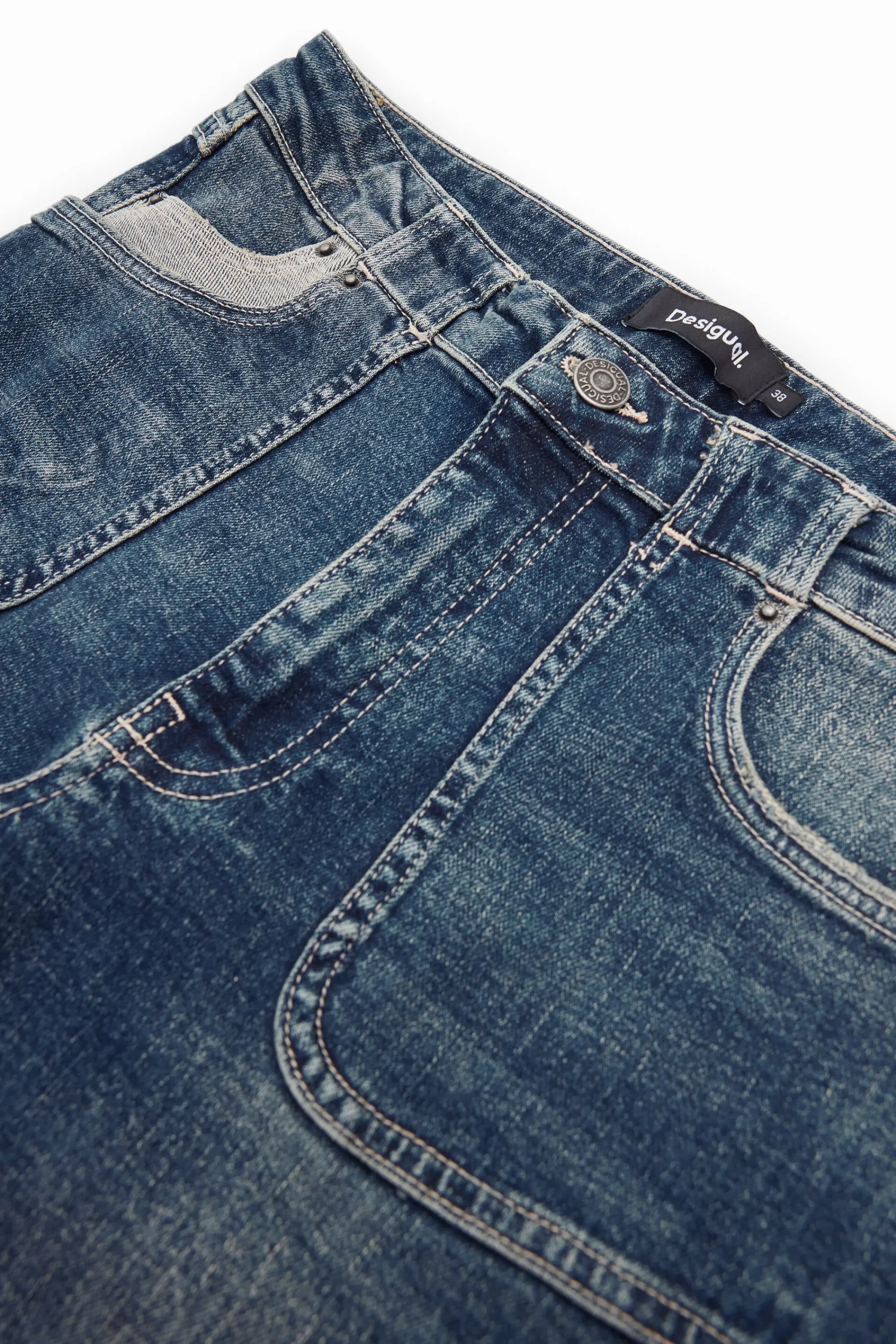 Jeans|Calças<Desigual Calças Flare