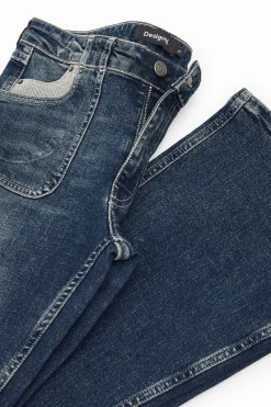 Jeans|Calças<Desigual Calças Flare