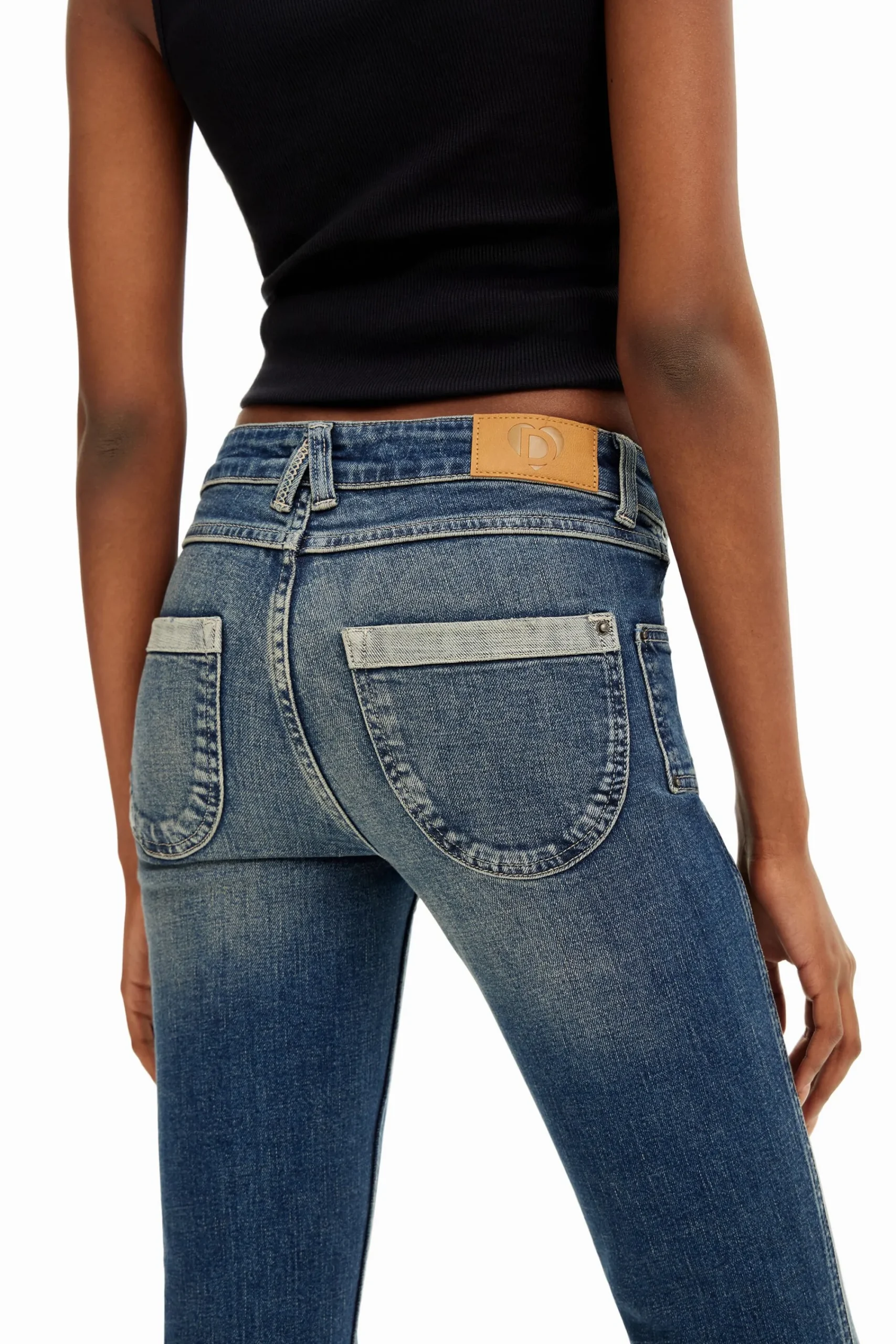 Jeans|Calças<Desigual Calças Flare
