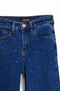 Saias E Calças<Desigual Calças largas com pontos