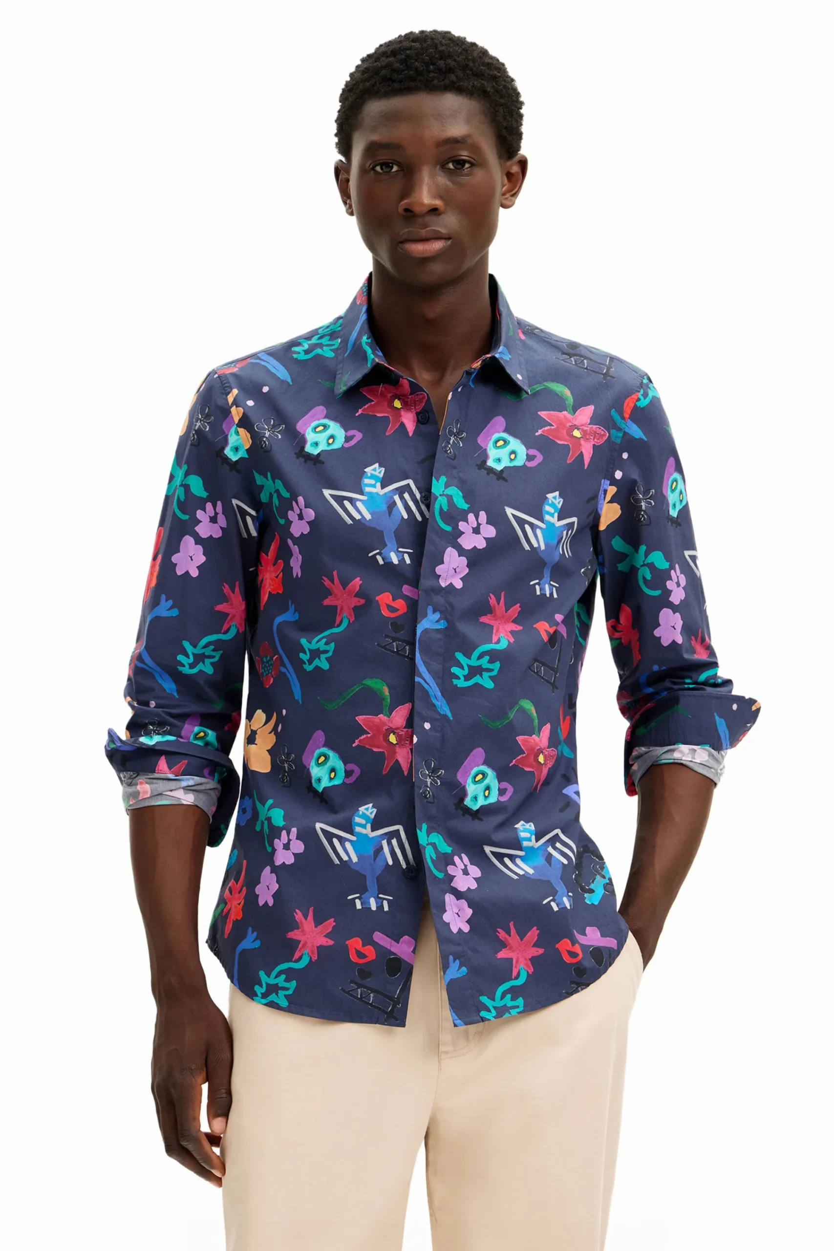 T-shirts|Camisas<Desigual Camisa com estampa floral