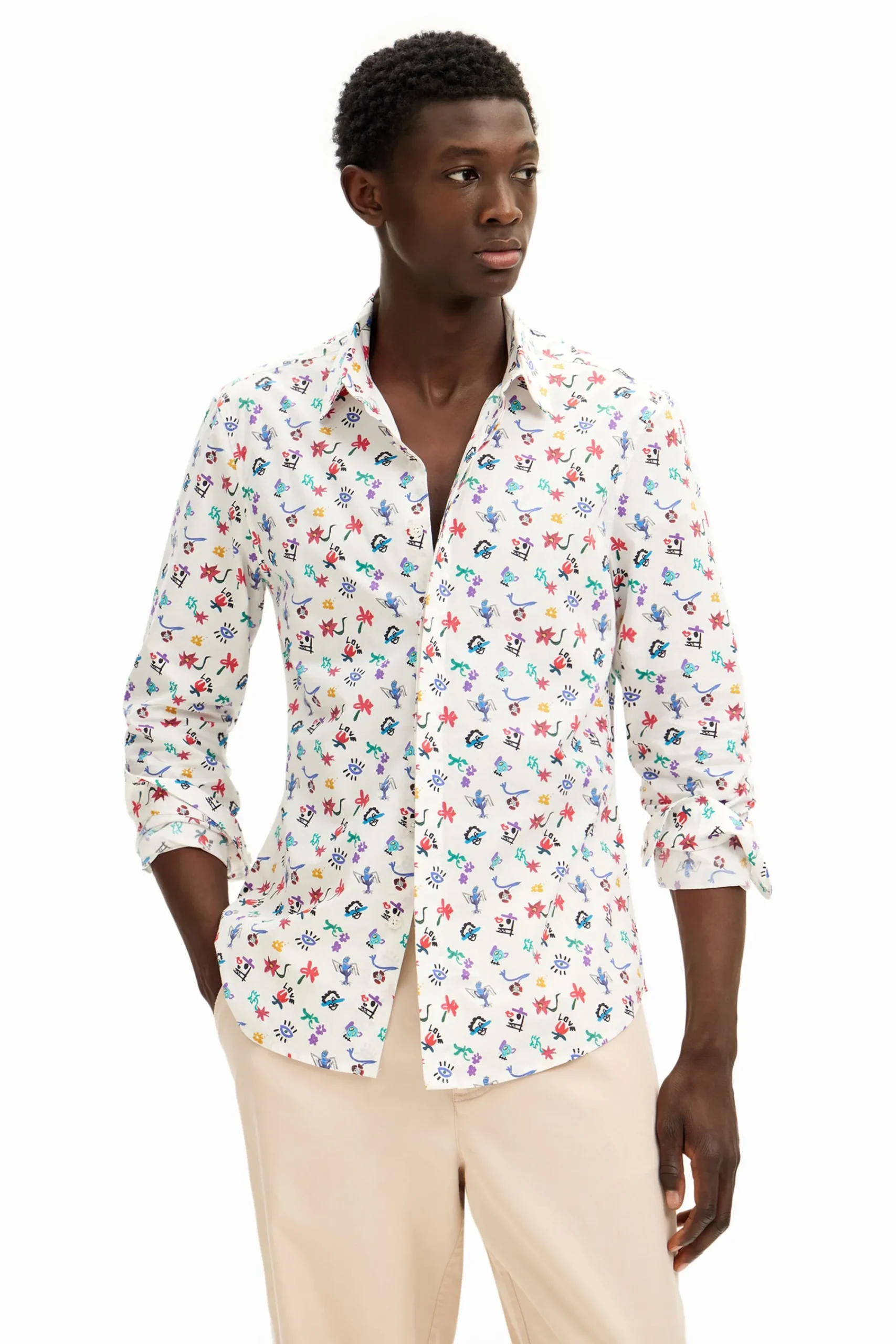 T-shirts|Camisas<Desigual Camisa com estampa floral