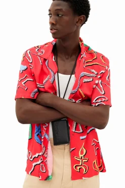 T-shirts|Camisas<Desigual Camisa com motivos artísticos
