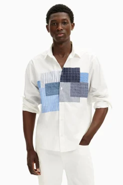 T-shirts|Camisas<Desigual Camisa com patches