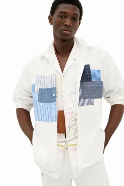 T-shirts|Camisas<Desigual Camisa com patches