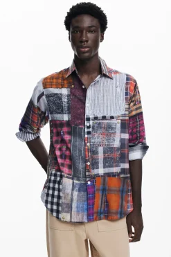 T-shirts|Camisas<Desigual Camisa com patches