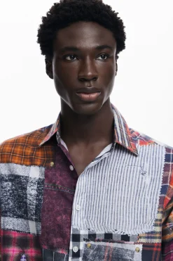 T-shirts|Camisas<Desigual Camisa com patches
