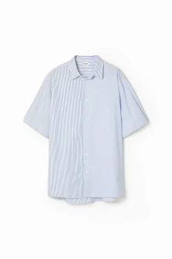 T-shirts|Camisas<Desigual Camisa de manga longa desconstruída