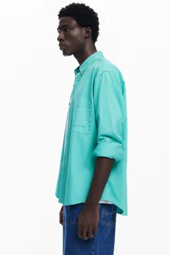 T-shirts|Camisas<Desigual Camisa de manga longa em algodão
