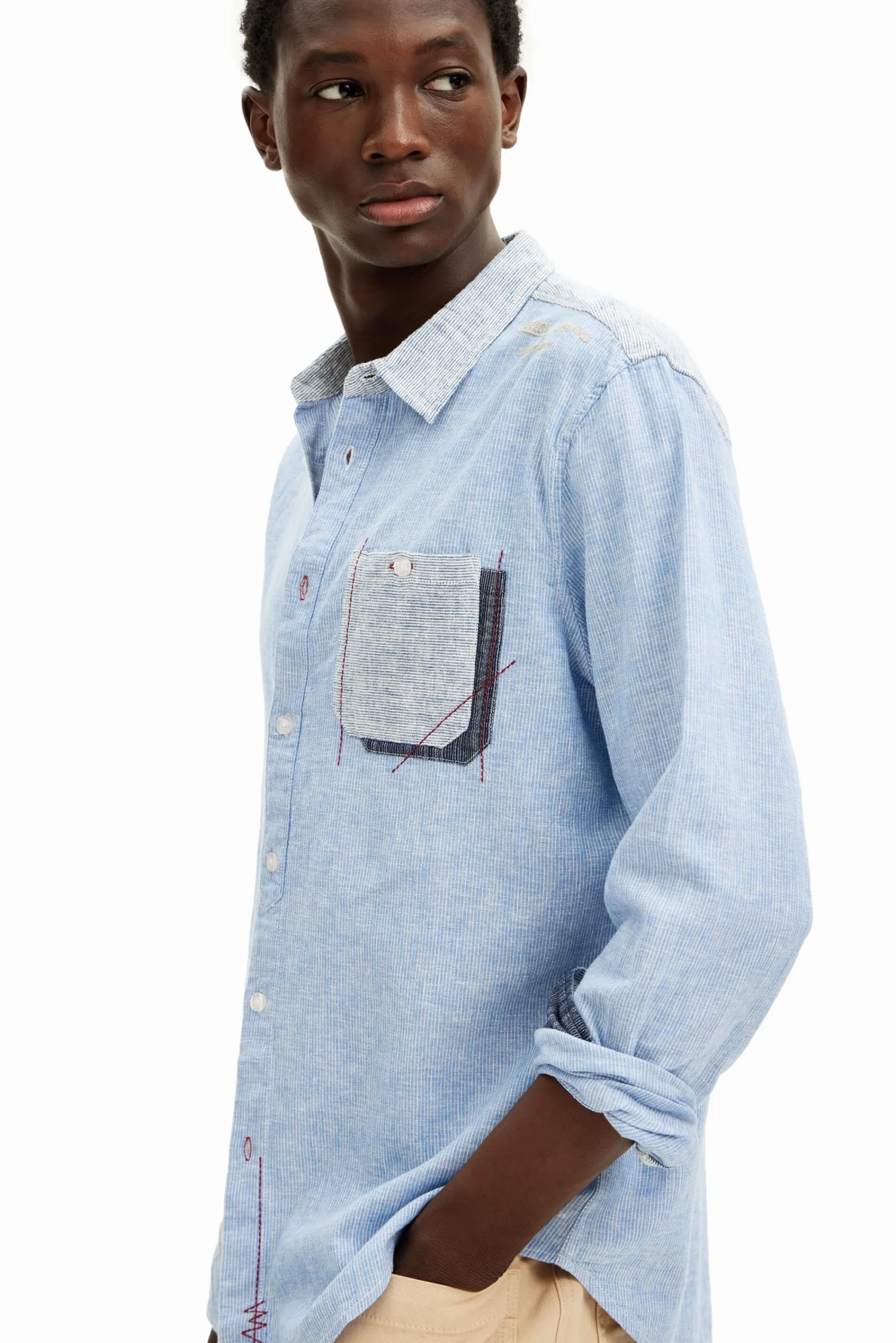 T-shirts|Camisas<Desigual Camisa de manga longa grunge