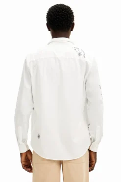 T-shirts|Camisas<Desigual Camisa detalhes bordados
