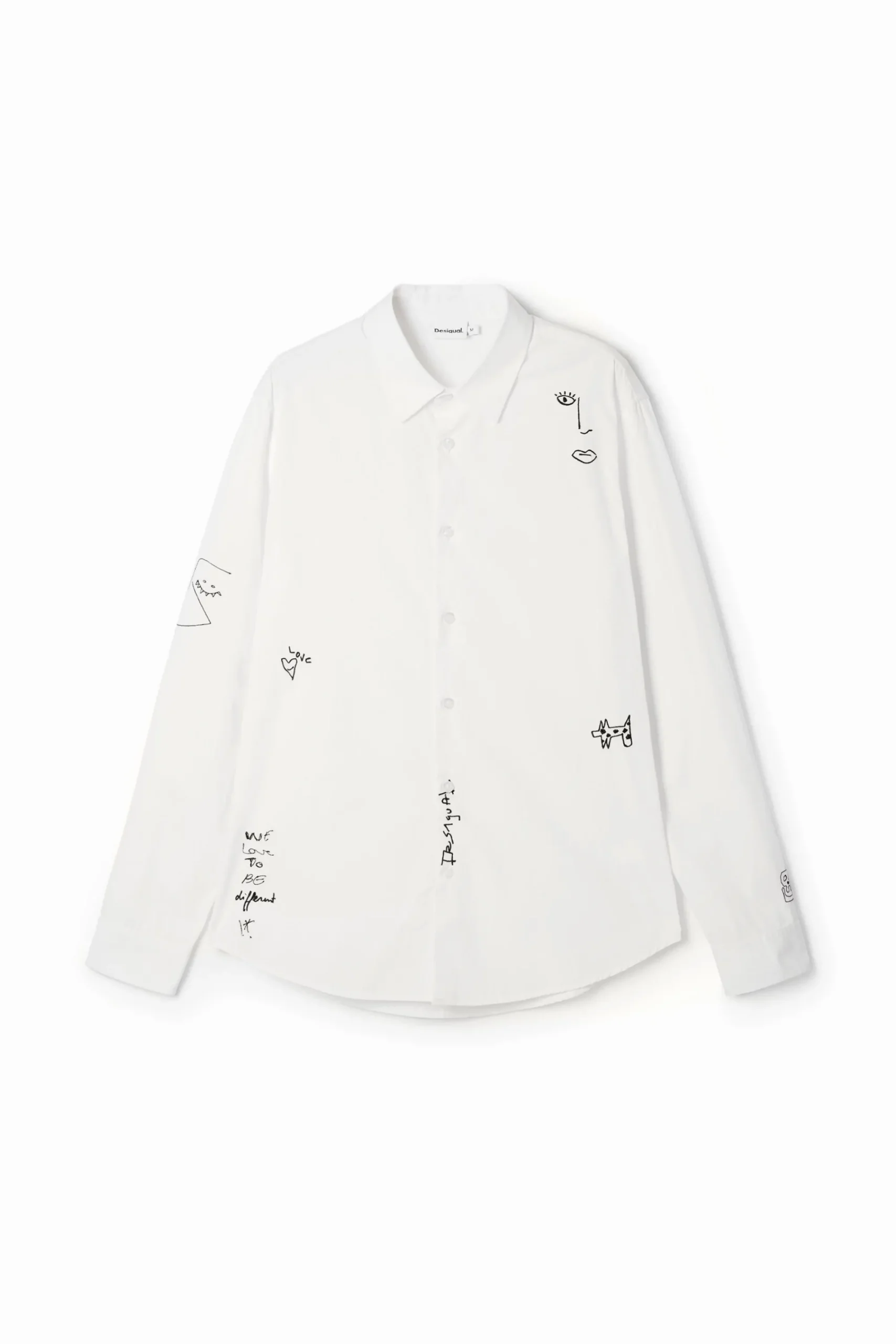 T-shirts|Camisas<Desigual Camisa detalhes bordados