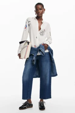 Camisas E Blusas<Desigual Camisa estampada