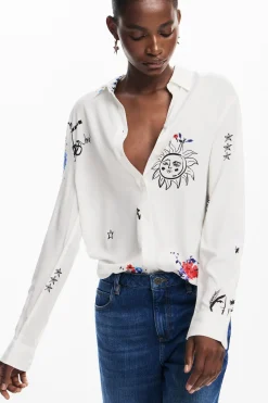 Camisas E Blusas<Desigual Camisa estampada