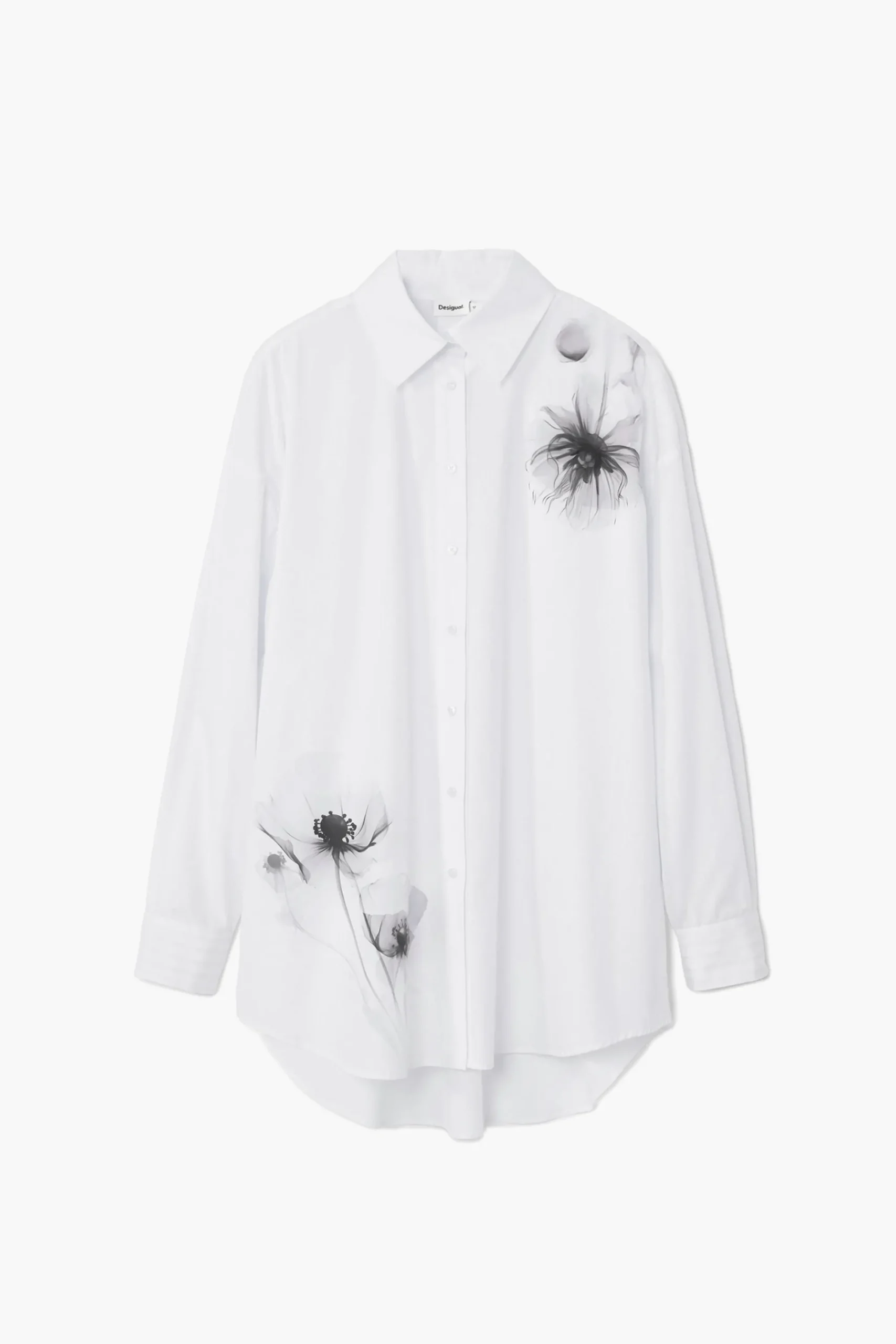 Camisas E Blusas<Desigual Camisa estampada de papoulas