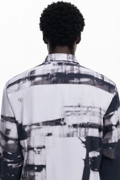 T-shirts|Camisas<Desigual Camisa estampada urbana