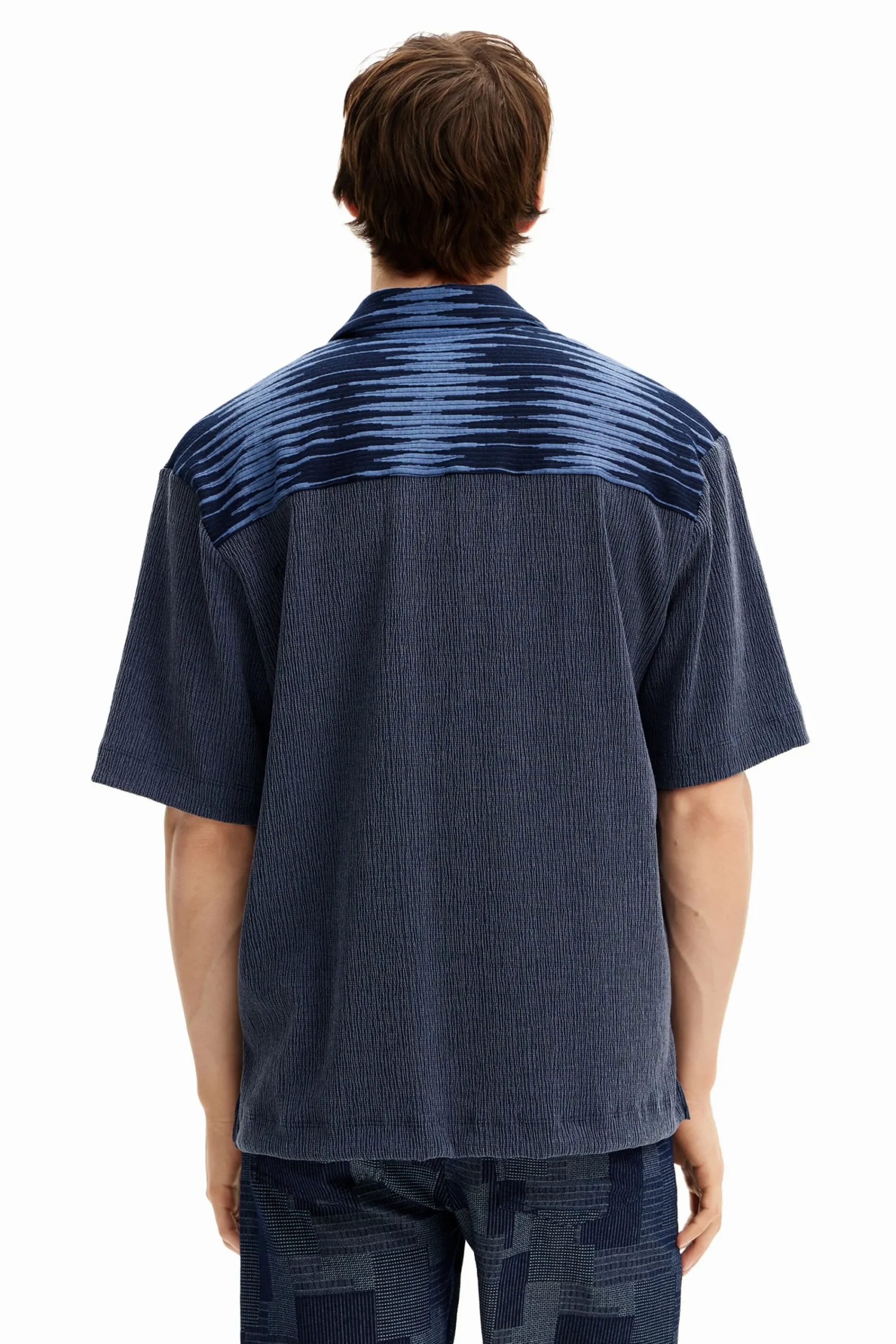 T-shirts|Camisas<Desigual Camisa híbrida tecido