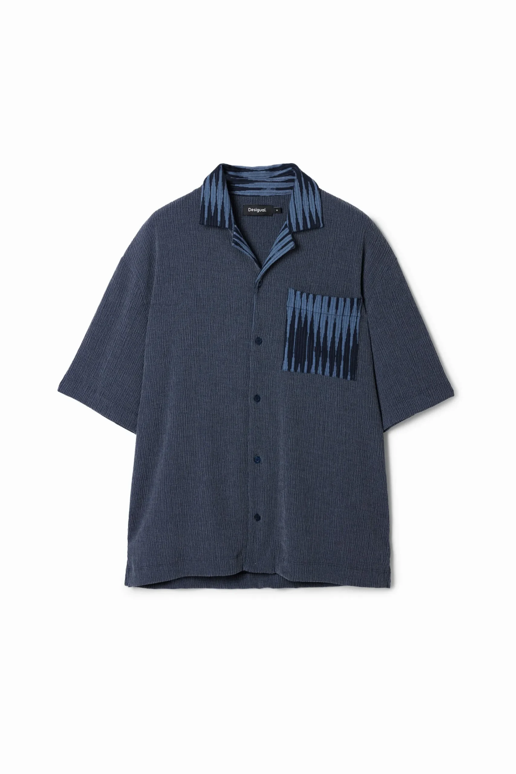 T-shirts|Camisas<Desigual Camisa híbrida tecido