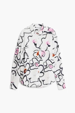 Camisas E Blusas<Desigual Camisa leve com flores