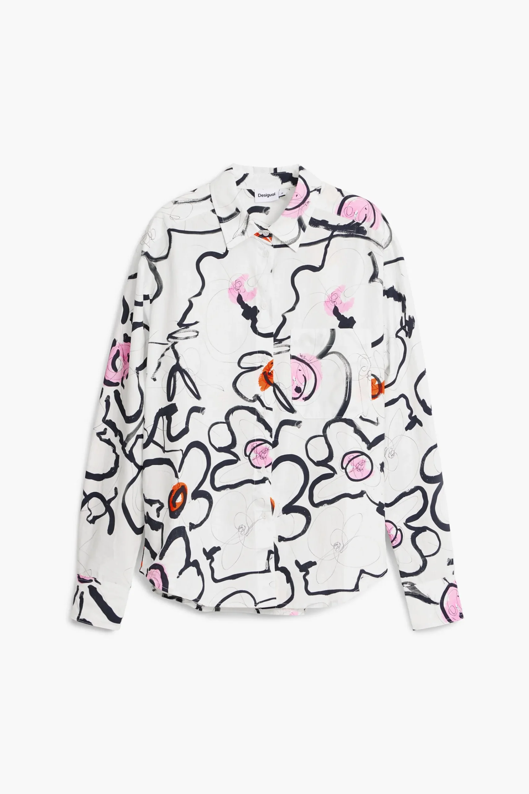 Camisas E Blusas<Desigual Camisa leve com flores