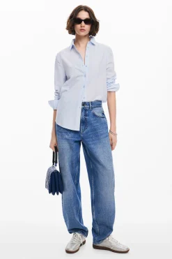 Camisas E Blusas<Desigual Camisa lisa
