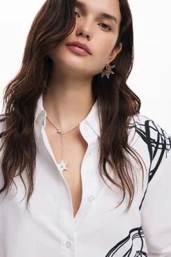 Camisas E Blusas<Desigual Camisa oversized M. Christian Lacroix