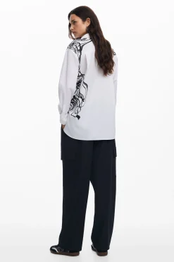 Camisas E Blusas<Desigual Camisa oversized M. Christian Lacroix