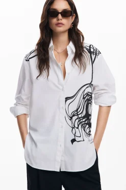 Camisas E Blusas<Desigual Camisa oversized M. Christian Lacroix