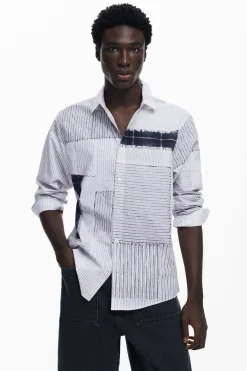 T-shirts|Camisas<Desigual Camisa patchwork