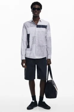 T-shirts|Camisas<Desigual Camisa patchwork