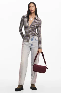 Camisas E Blusas<Desigual Camisa xadrez