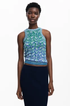 Roupa De Malha|Camisas E Blusas<Desigual Camiseta
