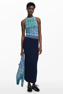 Roupa De Malha|Camisas E Blusas<Desigual Camiseta