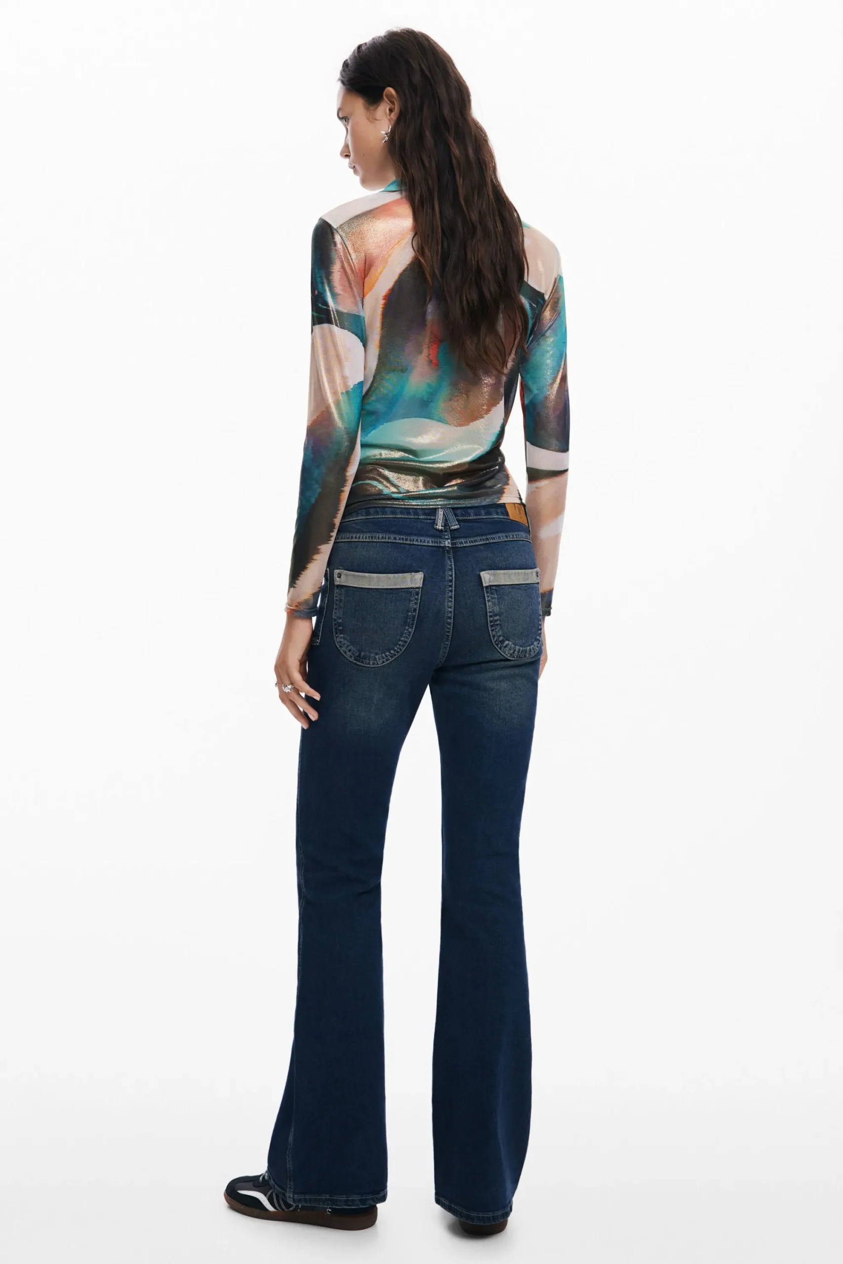 Camisas E Blusas|T-shirts<Desigual Camiseta