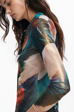 Camisas E Blusas|T-shirts<Desigual Camiseta