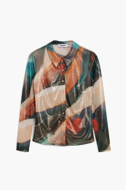 Camisas E Blusas|T-shirts<Desigual Camiseta