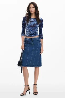 Camisas E Blusas|T-shirts<Desigual Camiseta