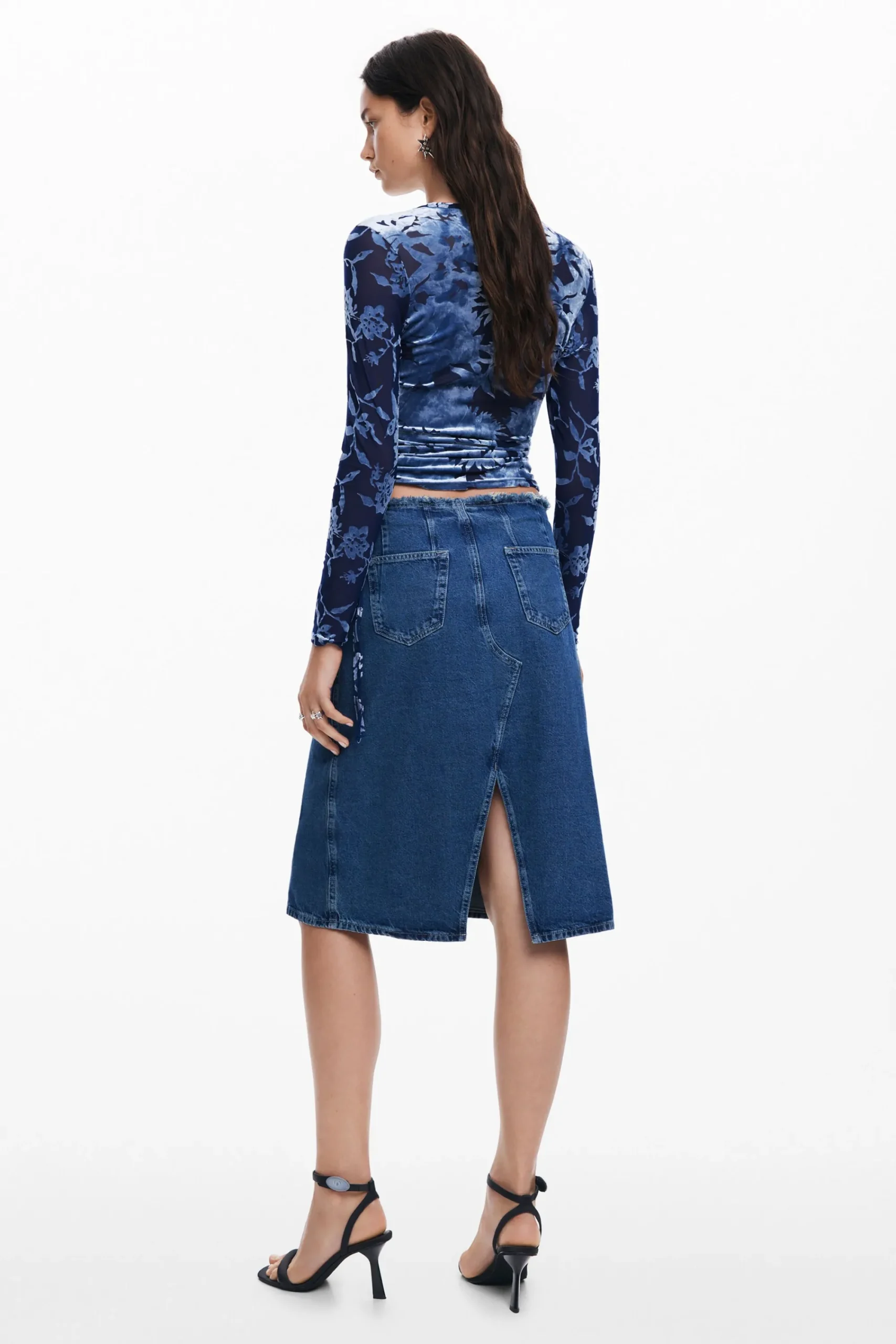 Camisas E Blusas|T-shirts<Desigual Camiseta