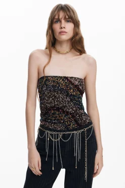 Camisas E Blusas|T-shirts<Desigual Camiseta