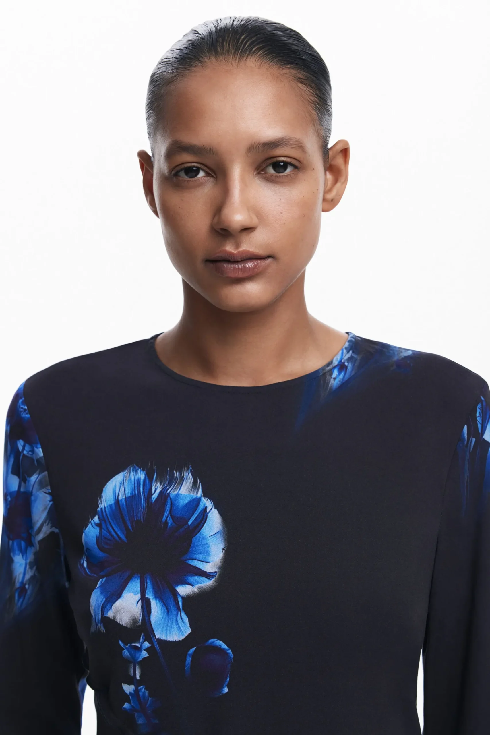 Camisas E Blusas<Desigual Camiseta assimétrica