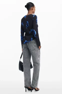 Camisas E Blusas<Desigual Camiseta assimétrica