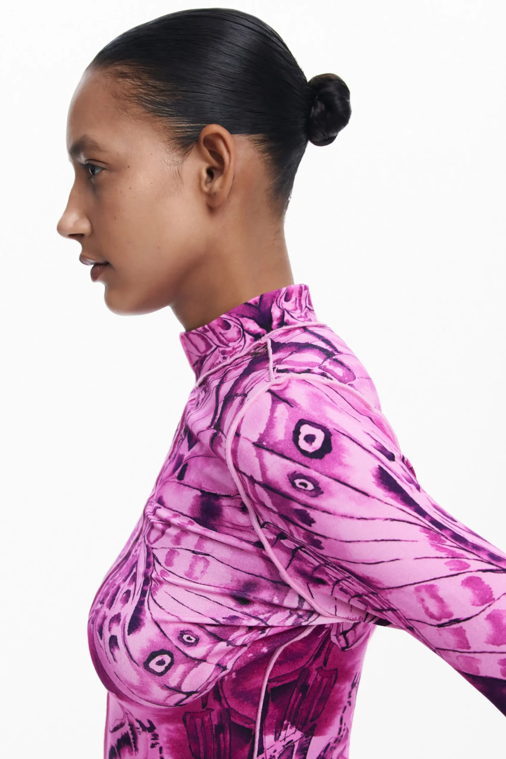 Camisas E Blusas|T-shirts<Desigual Camiseta borboleta